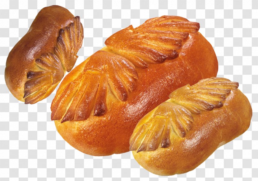 Toast Bread Bun - Danish Pastry - Creative Transparent PNG
