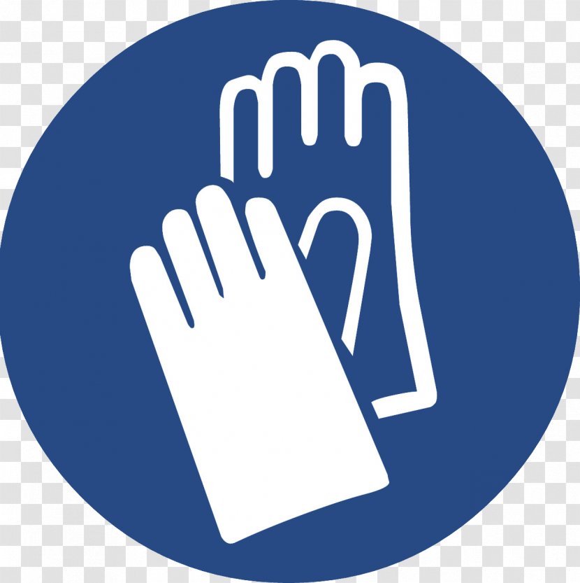 Personal Protective Equipment Glove Occupational Safety And Health Clothing - Symbol - Glassware Symbols Transparent PNG