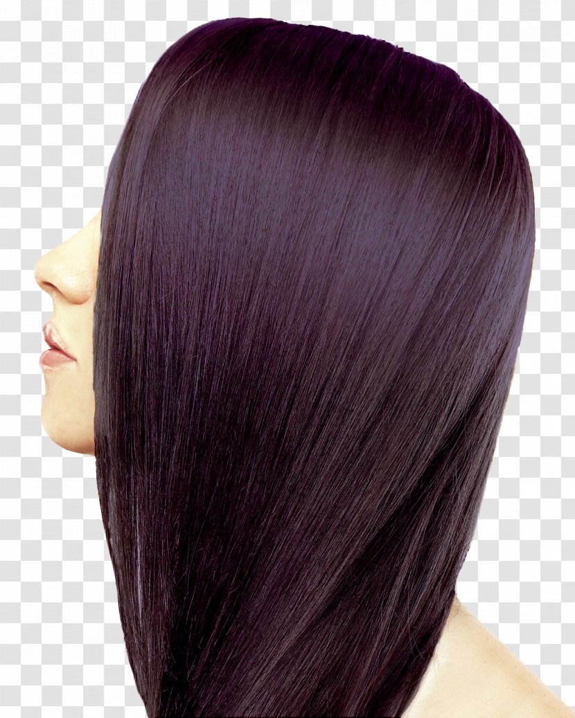 Black Hair Coloring Human Color - Chin Transparent PNG