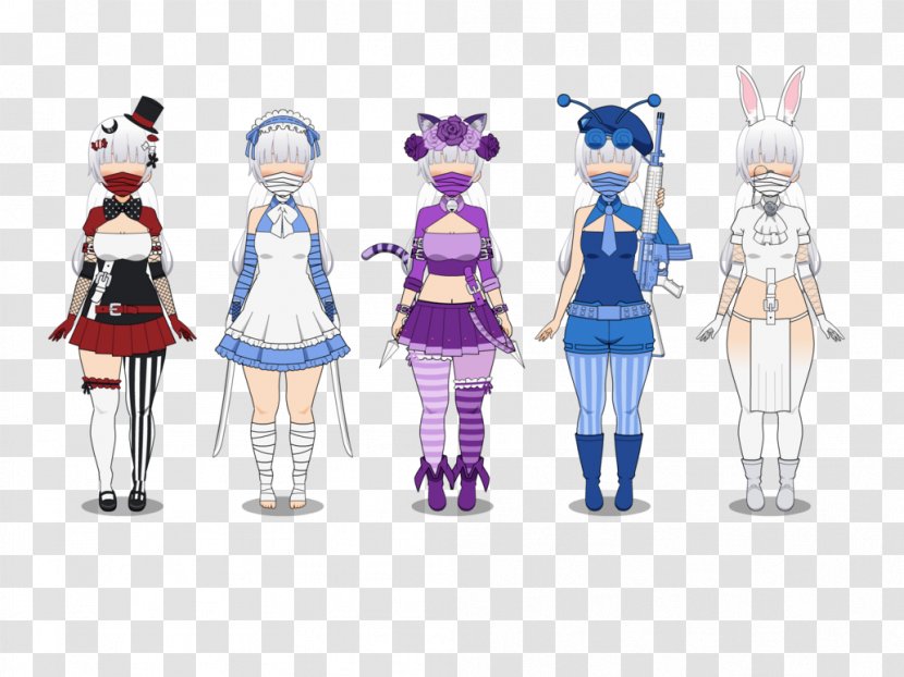 Figurine Costume Design Character Doll - Flower - Alice In Wonderland Dress Transparent PNG
