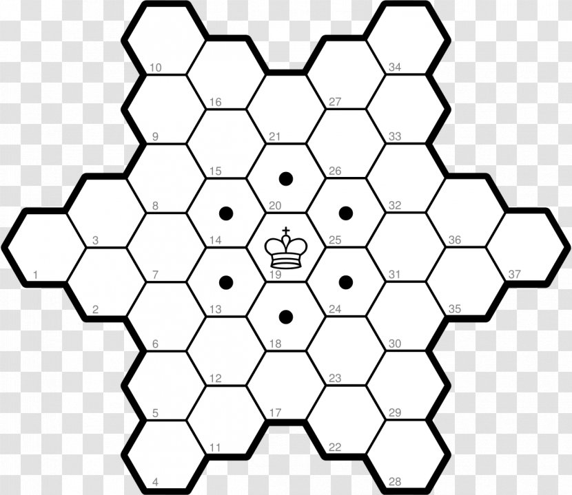 Hexagonal Chess Csillagsakk Knight - Los Alamos Transparent PNG