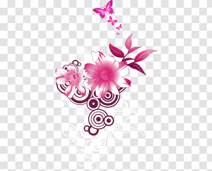 Floral Design Butterfly Clip Art - Flora Transparent PNG