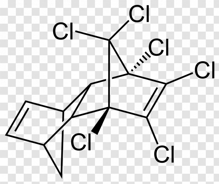 Insecticide Aldrin Dieldrin Structure Molecule - Frame - Pesticide Transparent PNG