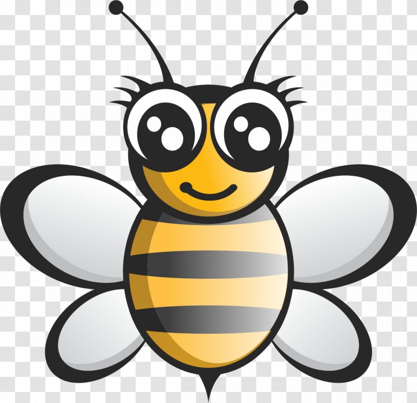 Bee Logo Cdr - Graphic Arts - Flapping Venom Transparent PNG