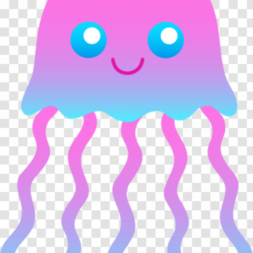 Jellyfish Clip Art Free Content Drawing Image - Blue Transparent PNG