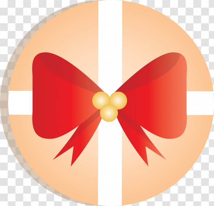 Christmas Gift Bow Transparent PNG