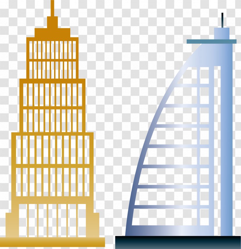 Building Real Estate Apartment Icon - Architectural Engineering - Tall Buildings Transparent PNG