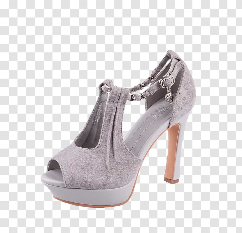 Sandal Shoe Designer High-heeled Footwear - Sandals Transparent PNG