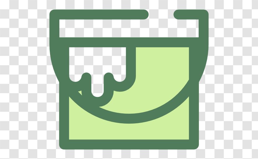 Logo Brand Font - Green - Paint Bucket Transparent PNG