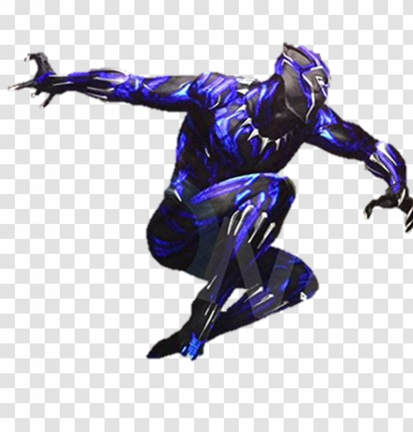 Black Panther Purple Vibranium Blue Marvel Vs. Capcom 3: Fate Of Two Worlds - Film Transparent PNG