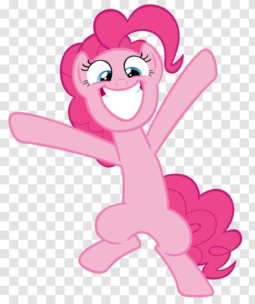 Pinkie Pie My Little Pony - Heart Transparent PNG