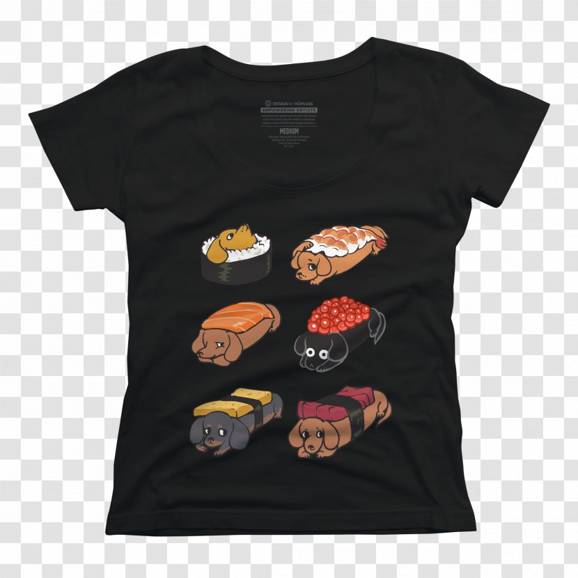 Printed T-shirt Hoodie Clothing Crew Neck - Aloha Shirt - Sushi Handmade Lesson Transparent PNG