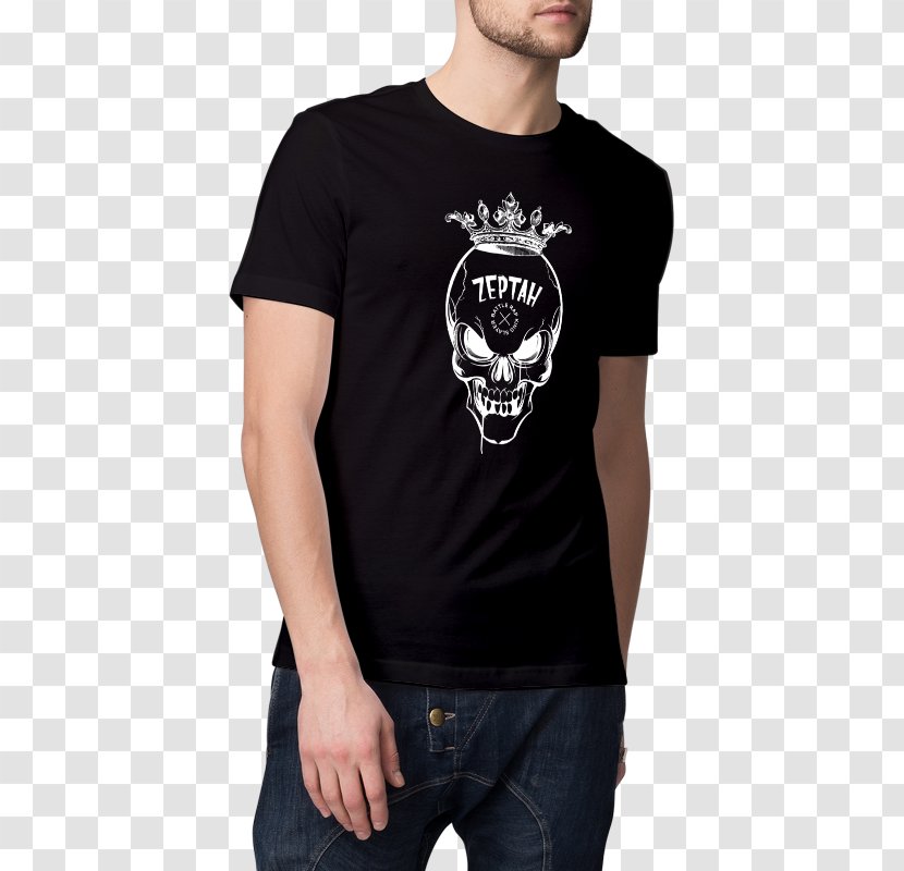 T-shirt Hoodie Clothing Crew Neck - Printed Tshirt Transparent PNG