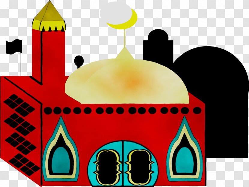 Clip Art Mosque Shahre Mubarak Grand Masjid Video Illustration - Salat Aljanazah - Salah Transparent PNG