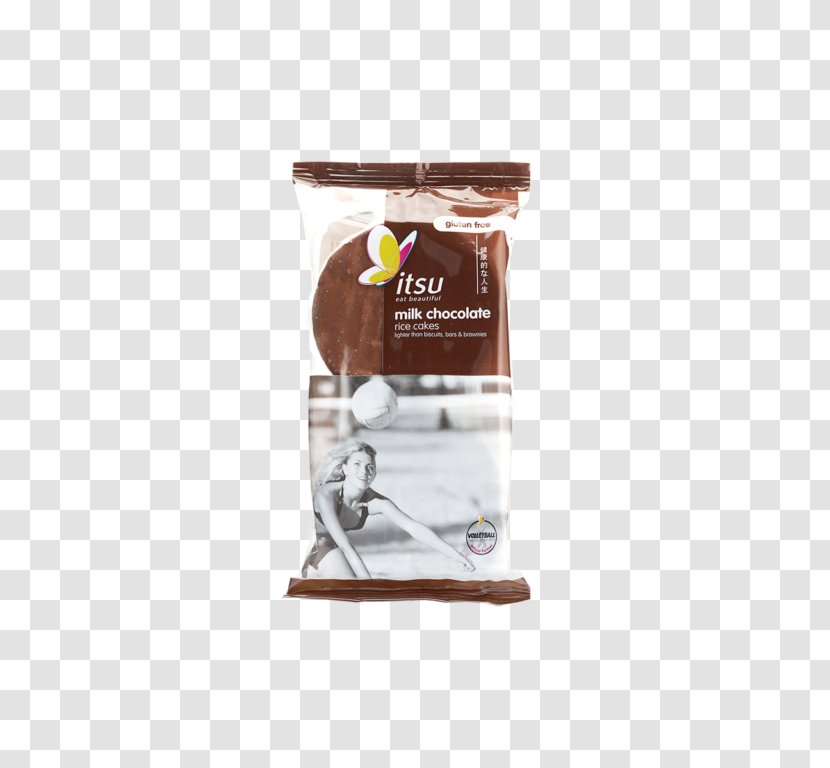 Rice Cake Milk Chocolate Flavor Transparent PNG