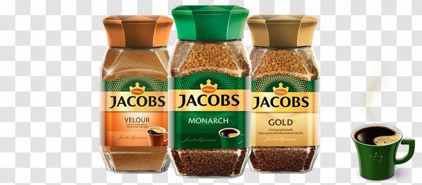 Instant Coffee Jacobs Flavor Condiment Bean Transparent PNG