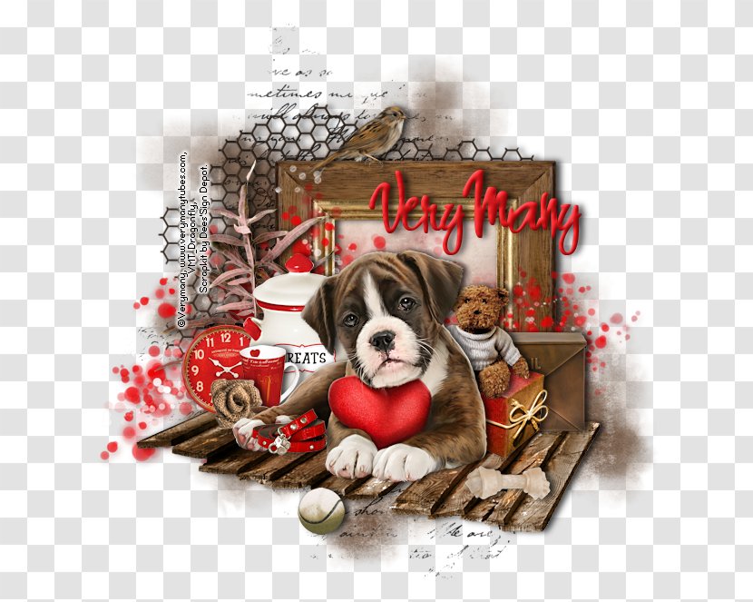 Dog Breed Puppy Love Christmas Ornament Transparent PNG