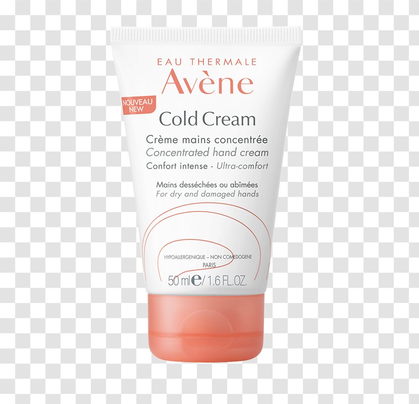Avène Cold Cream Lip Balm Cicalfate HAND - Avene Thermal Spring Water - Hand Transparent PNG