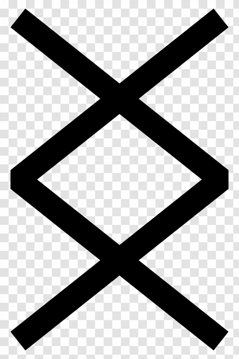 Viking Runes Symbol Old Norse - Symmetry Transparent PNG