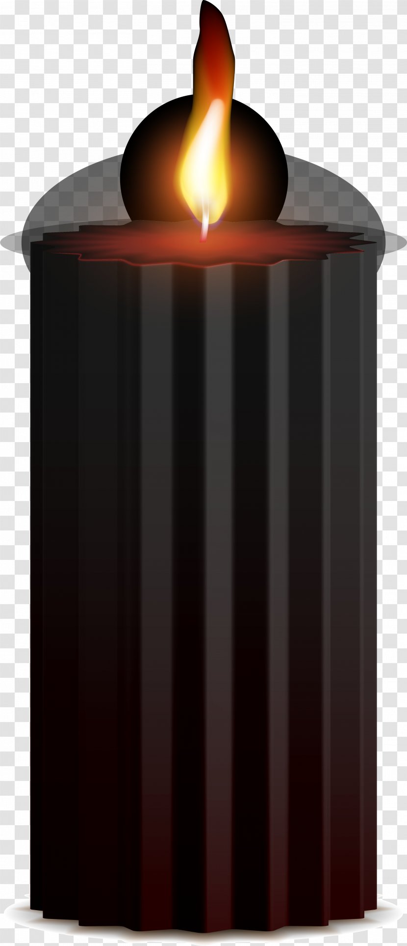 Light Black - Wax - Sparkling Candlelight Transparent PNG