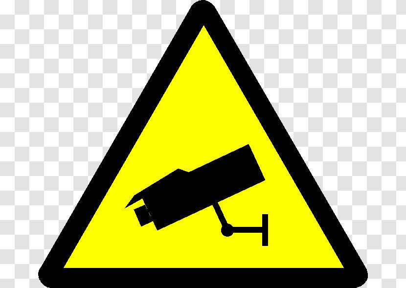 Clip Art Closed-circuit Television Openclipart Surveillance Free Content - Symbol - Sharp Triangle Transparent PNG