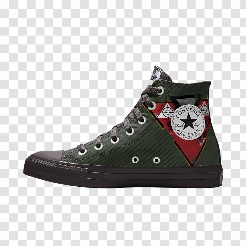 Sneakers Converse Chuck Taylor All-Stars High-top Shoe - Walking - Deadshot Transparent PNG