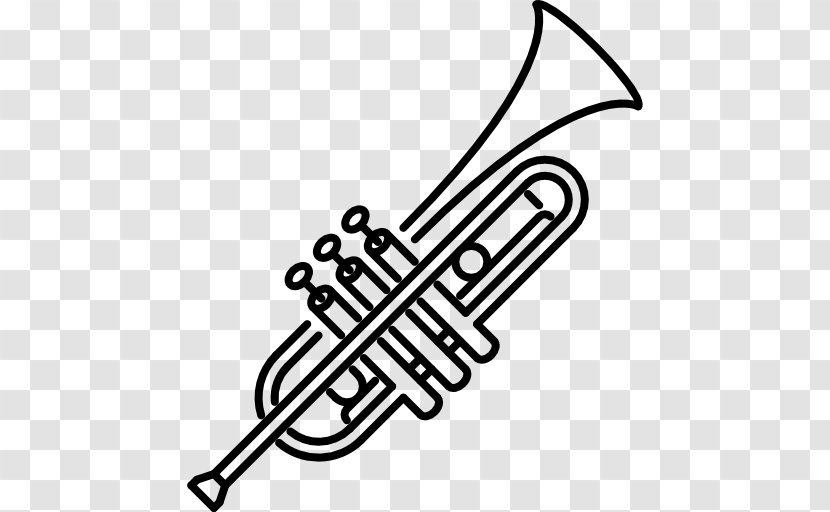 Trumpet Musical Instruments - Tree - And Saxophone Transparent PNG