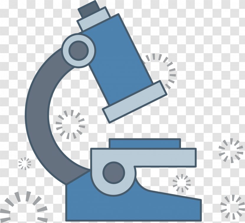 Microscope Blue - Animation Transparent PNG