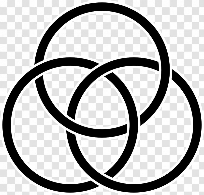 Borromean Rings Trinity Triquetra Symbol - Ring Transparent PNG