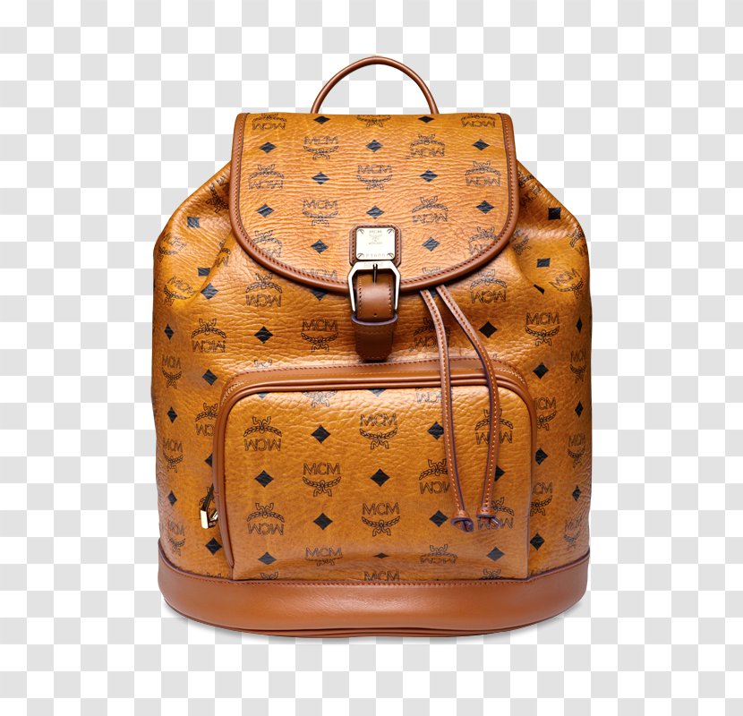 Handbag MCM Worldwide Backpack Leather - Fashion Transparent PNG