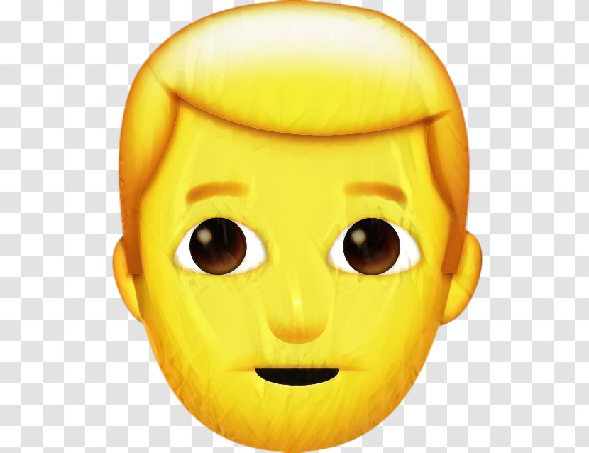 Smiley Face Background - Apple Color Emoji - Smile Mouth Transparent PNG