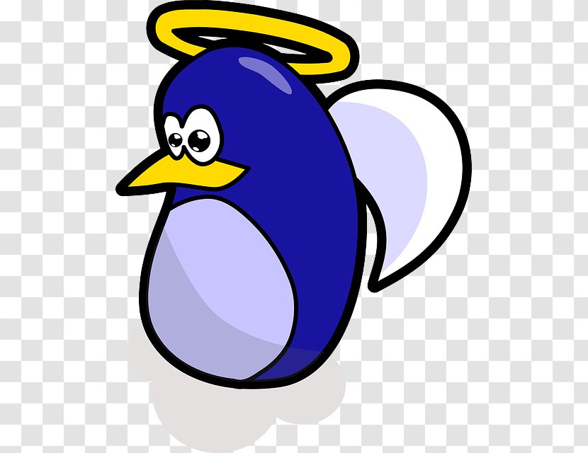 Penguin Drawing Clip Art - Angel Baby Transparent PNG