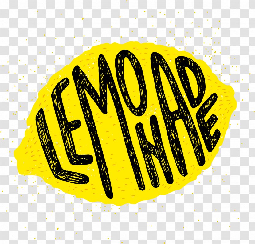 When Life Gives You Lemons, Make Lemonade Drawing - Logo - Vector Painted Lemon WordArt Transparent PNG