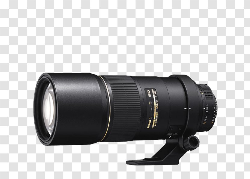 Nikon AF-S DX Nikkor 35mm F/1.8G Telephoto 300mm F/4.0 Camera Lens F/4D ED-IF - Focal Length Transparent PNG