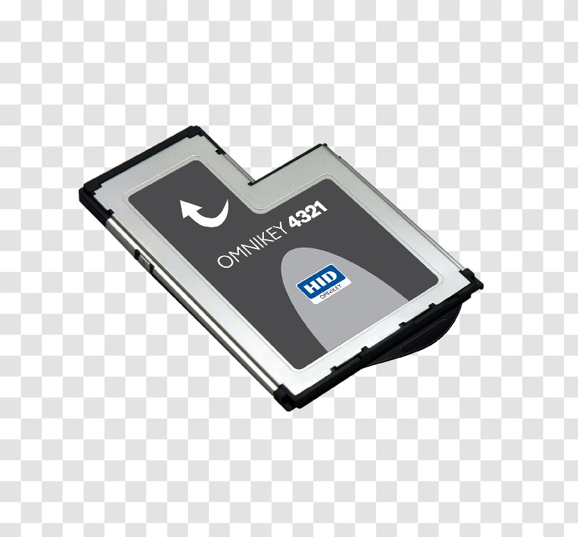 Laptop ExpressCard Smart Card HID Global Reader - Interface Transparent PNG
