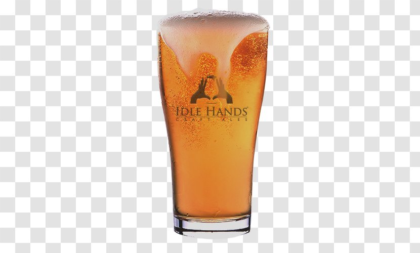 Beer Cocktail Idle Hands Craft Ales Pint Glass - Ale Transparent PNG