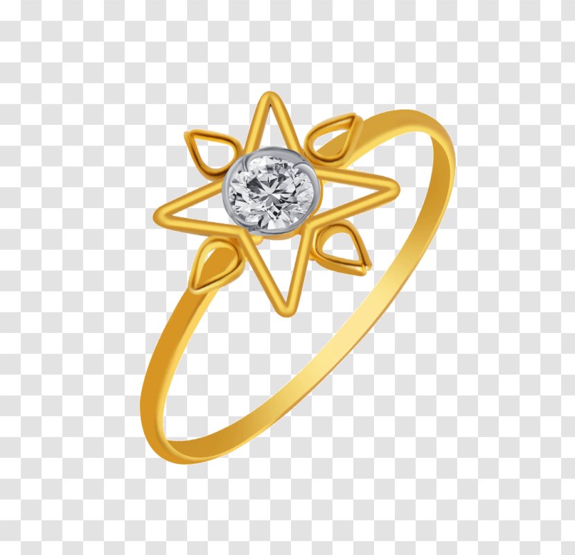 Ring Jewellery Diamond Colored Gold - Fashion Accessory - Coin Rings Transparent PNG