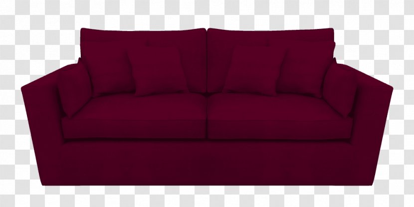 Sofa Bed Loveseat Couch Angle - Rectangle Transparent PNG