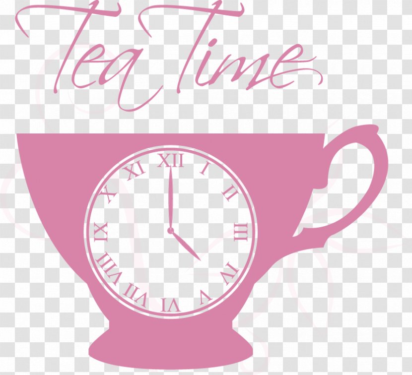 Clock Clip Art - Poster - Pink Cup Transparent PNG