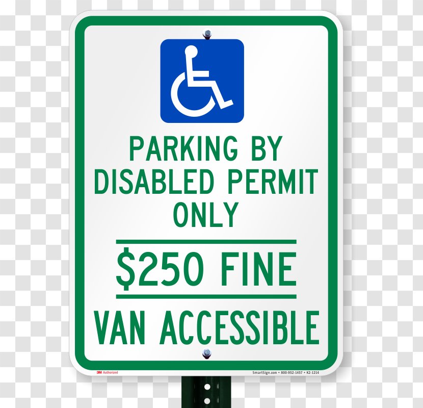 Disability Logo Sign Disabled Parking Permit Symbol - Brand - Street Transparent PNG