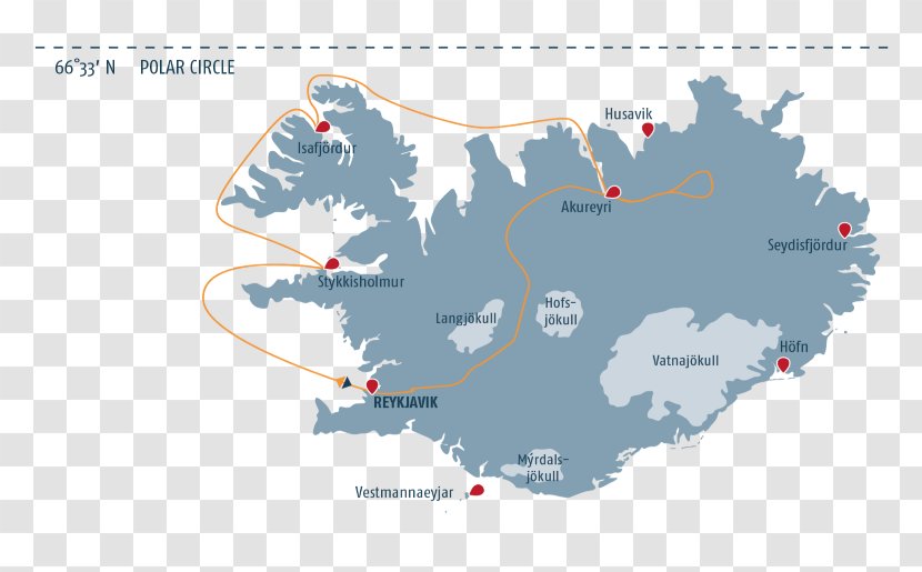 Iceland World Map Vector - Royaltyfree Transparent PNG