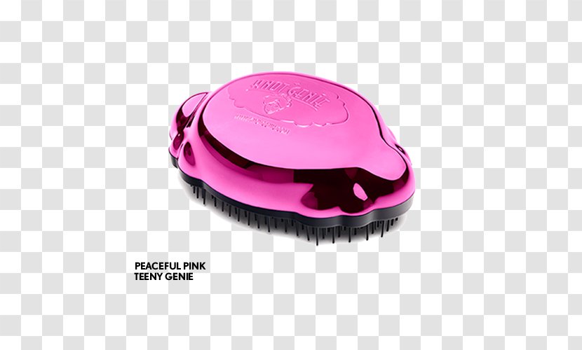 Hairbrush Comb Genie Knot - Lilac Splash Transparent PNG