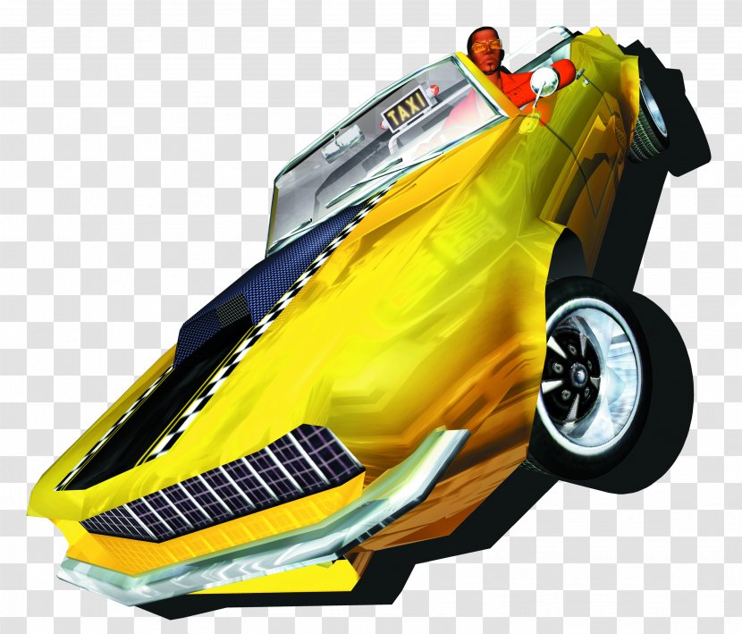 Crazy Taxi 3: High Roller 2 Video Game - Personal Computer - Mobile Phones Transparent PNG
