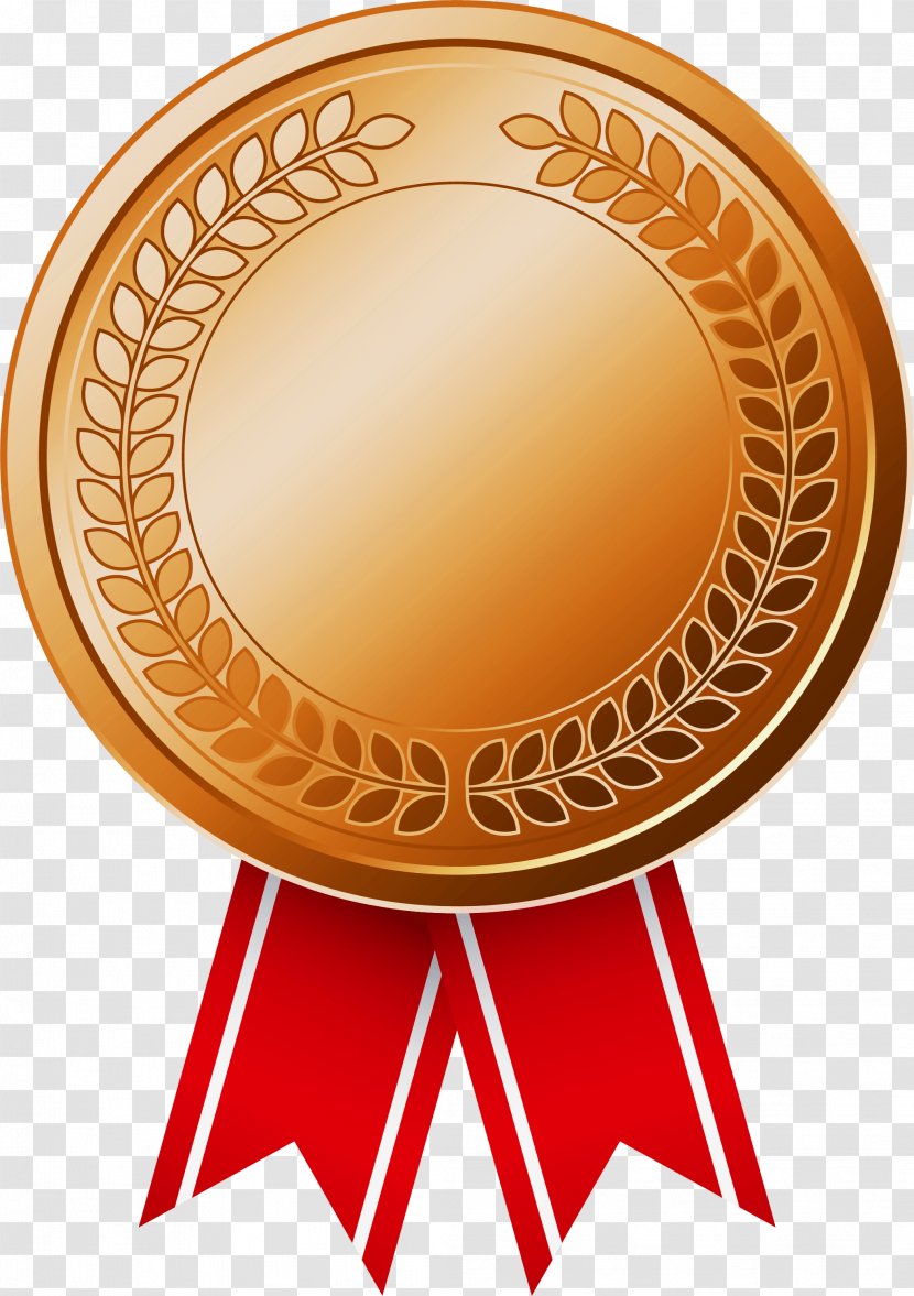 Bronze Medal Gold Award - Trophy Transparent PNG