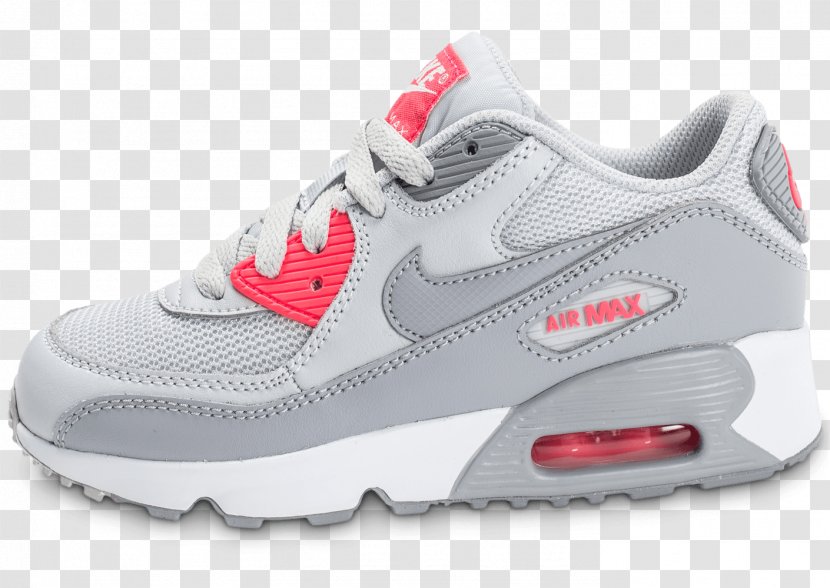Nike Air Max Sneakers Shoe White - Pink Transparent PNG