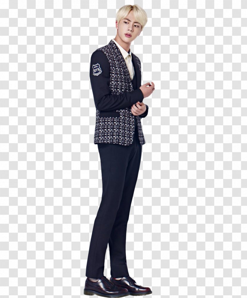 BTS School Uniform We Are Bulletproof Pt.2 - Jin Qiuhuanxin Transparent PNG