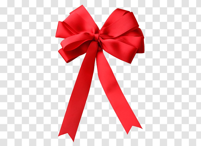 Ribbon Gift - Poster - Red Bow Transparent PNG