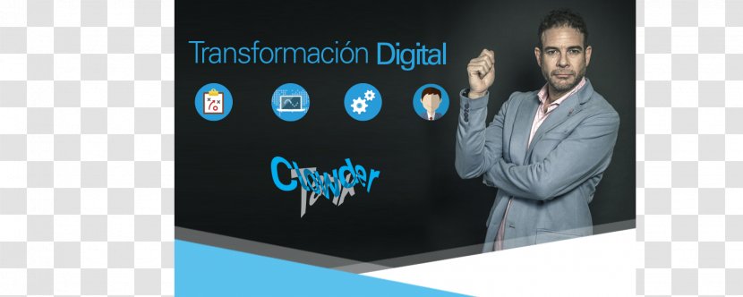 Digital Transformation Empresa ClowderTank Finance Financial Institution - Multimedia - De-populating Transparent PNG