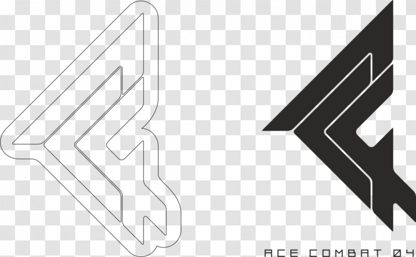 Logo Brand Angle Product Design - Black And White - Technology Transparent PNG