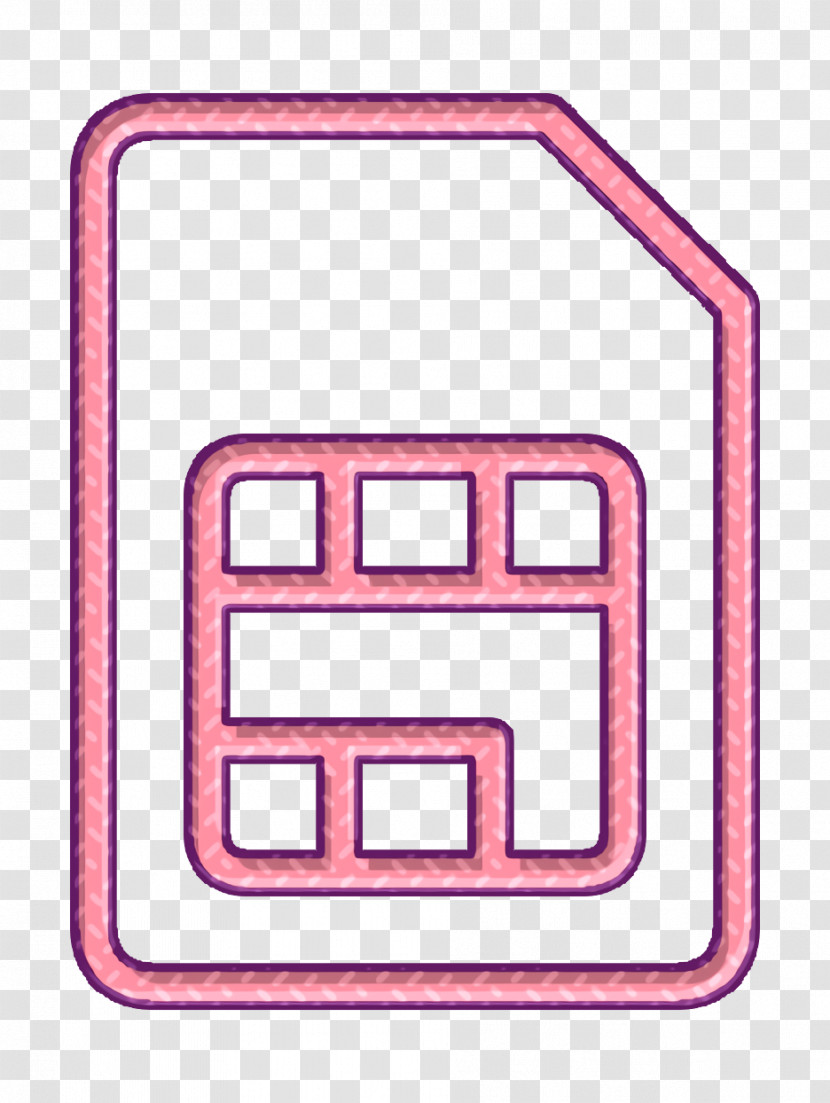 Sim Icon Mobile & Telephone Icon Transparent PNG